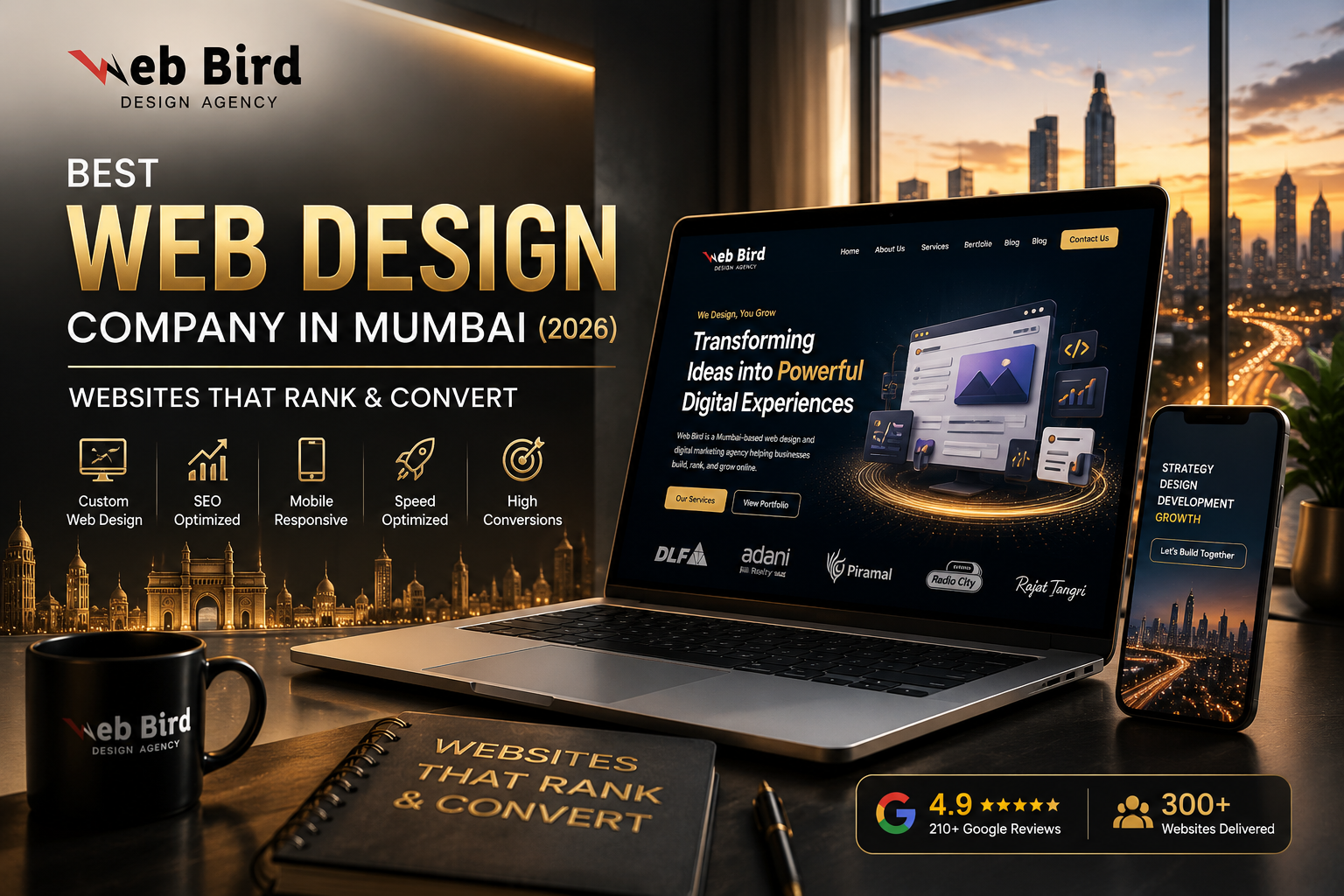 Best web design company in Mumbai 2026 – Web Bird